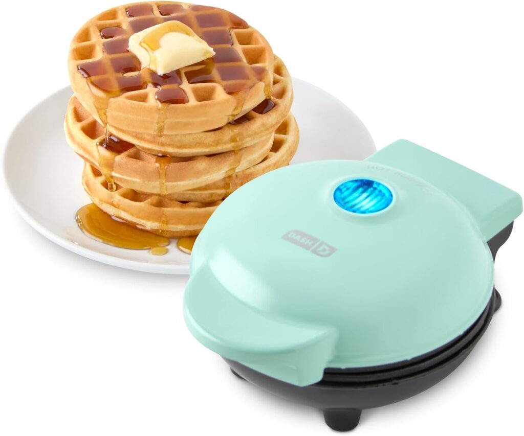 Best mini waffle maker for home - DASH 4-inch mini waffle maker