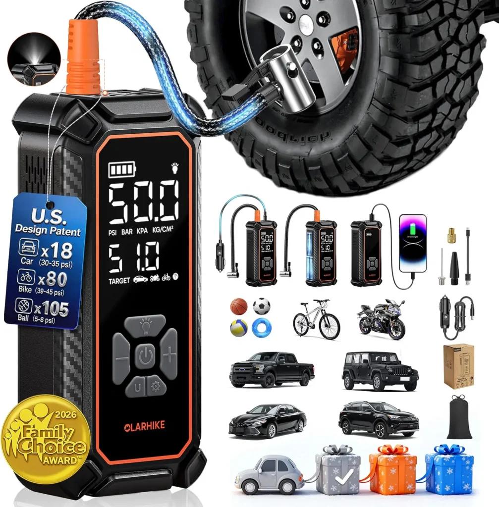 OlarHike Portable Tire Inflator OlarHike portable tire inflator